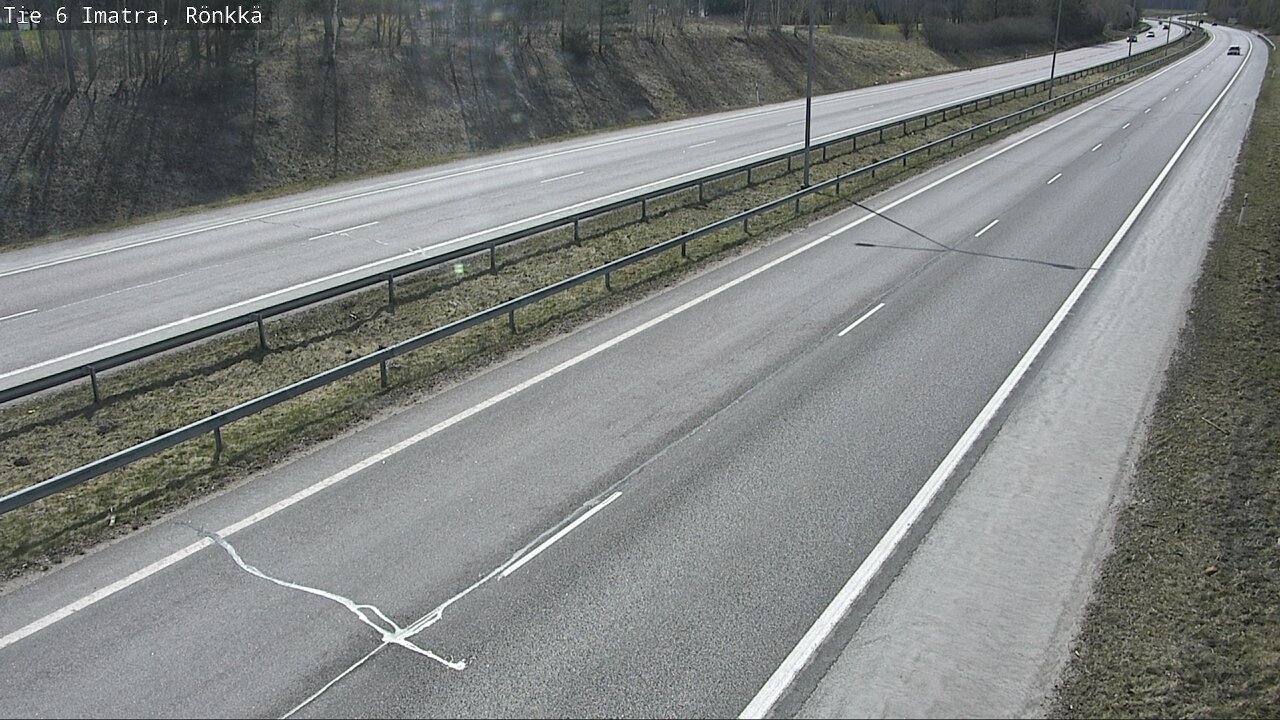 Weather Camera Image Väg 6 Imatra, Rönkkä, Imatra, Etelä-Karjala
