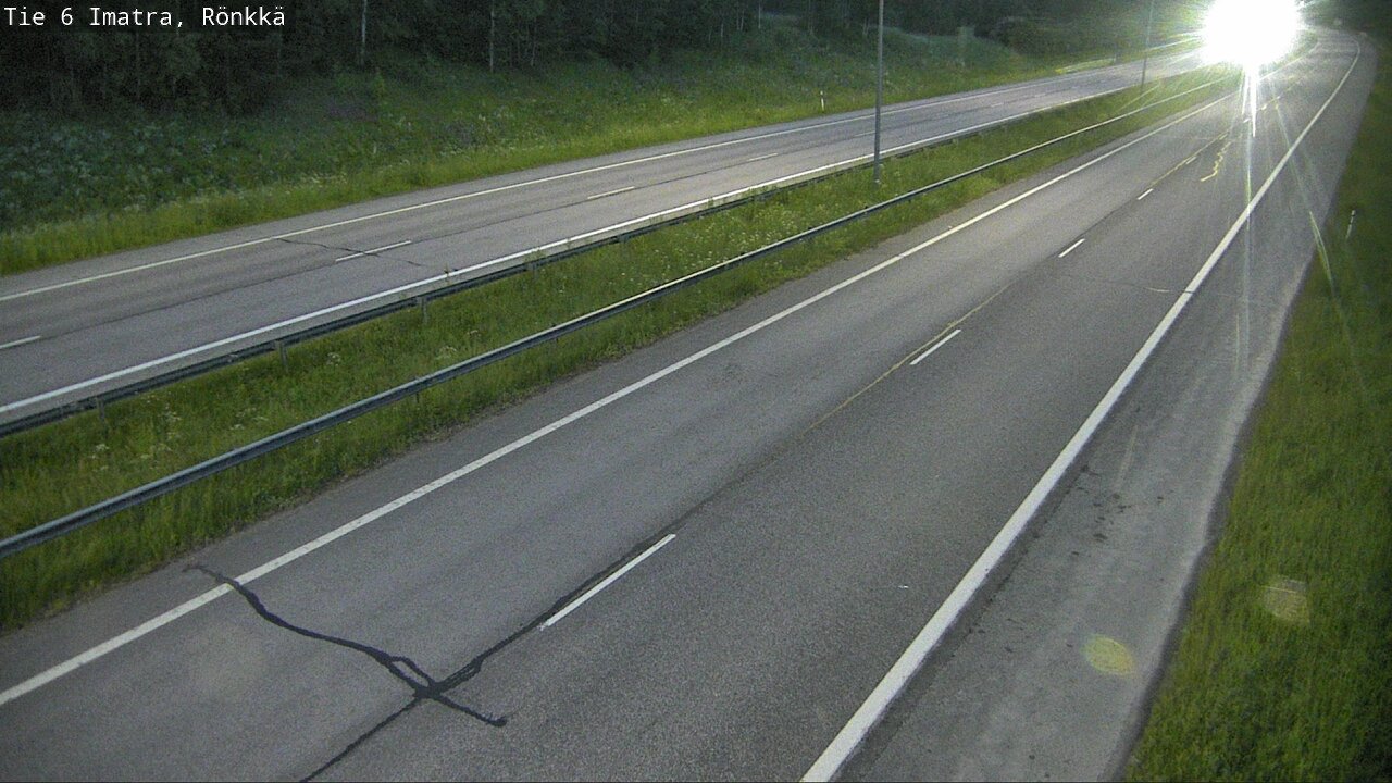 Weather Camera Image Väg 6 Imatra, Rönkkä, Imatra, Etelä-Karjala