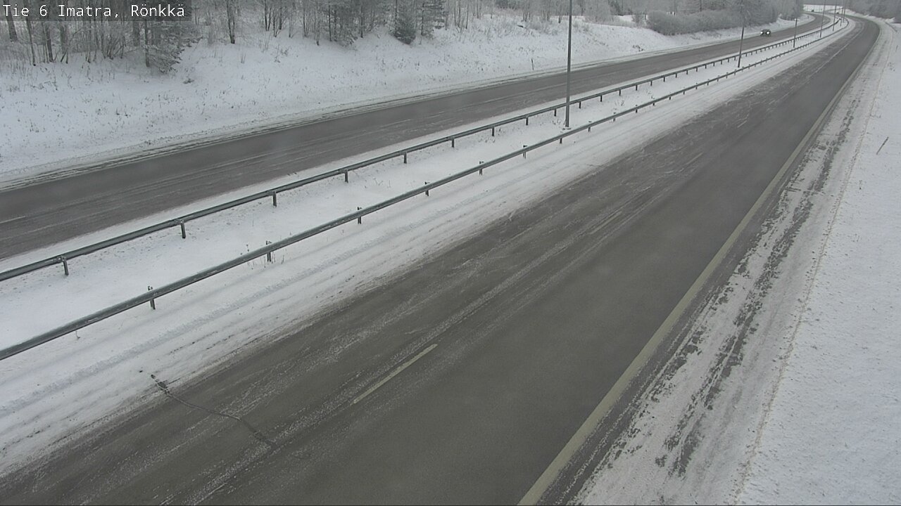 Weather Camera Image Väg 6 Imatra, Rönkkä, Imatra, Etelä-Karjala