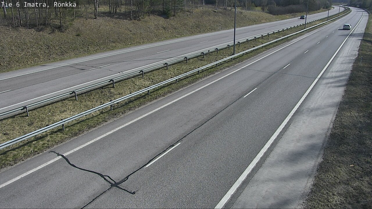 Weather Camera Image Väg 6 Imatra, Rönkkä, Imatra, Etelä-Karjala