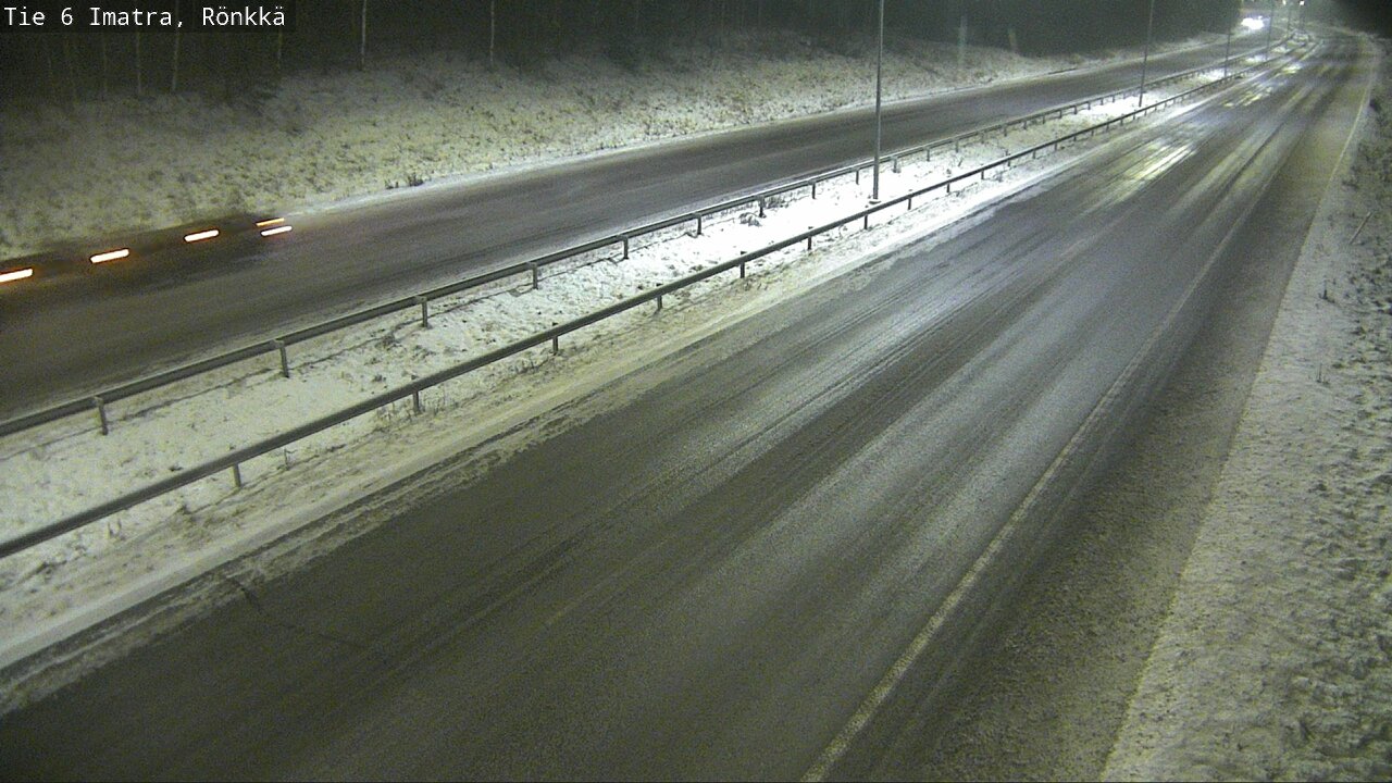 Weather Camera Image Road 6 Imatra, Rönkkä, Imatra, Etelä-Karjala