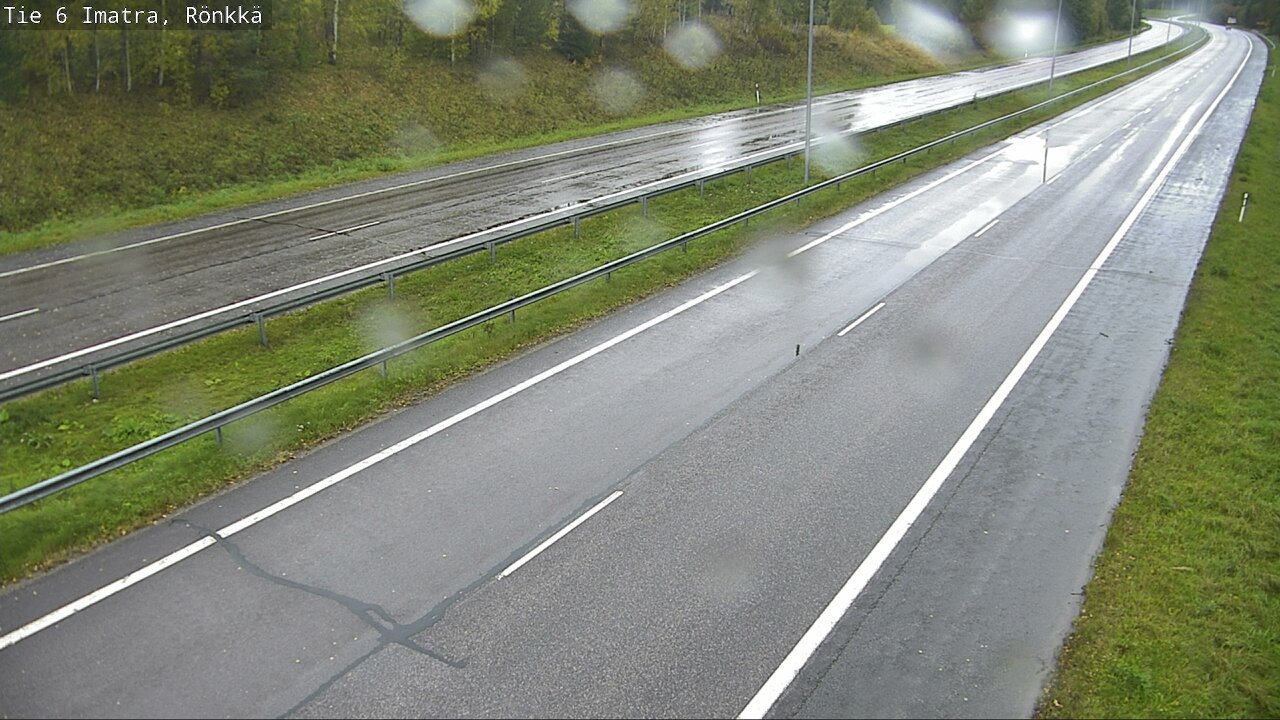 Weather Camera Image Road 6 Imatra, Rönkkä, Imatra, Etelä-Karjala