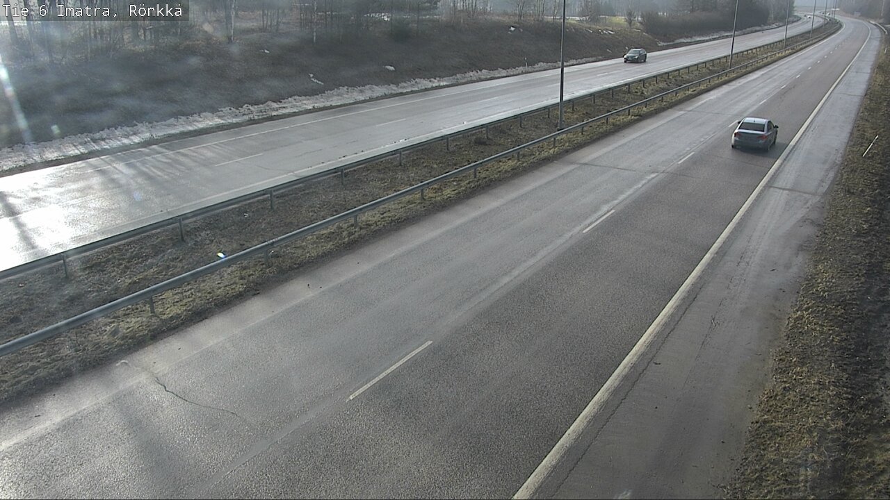 Weather Camera Image Väg 6 Imatra, Rönkkä, Imatra, Etelä-Karjala