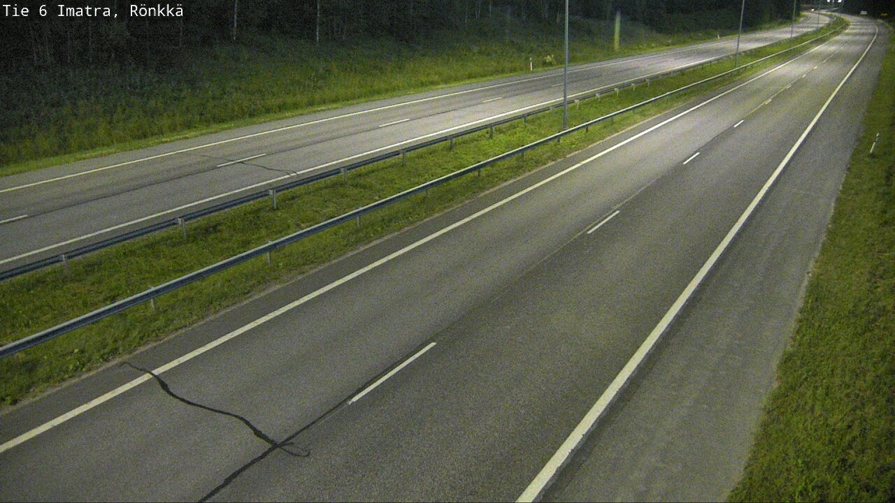 Weather Camera Image Road 6 Imatra, Rönkkä, Imatra, Etelä-Karjala