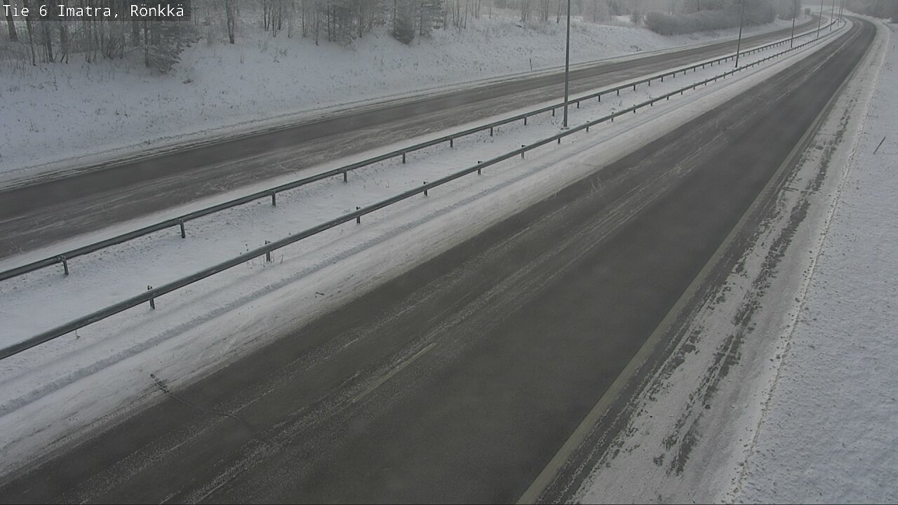 Weather Camera Image Väg 6 Imatra, Rönkkä, Imatra, Etelä-Karjala