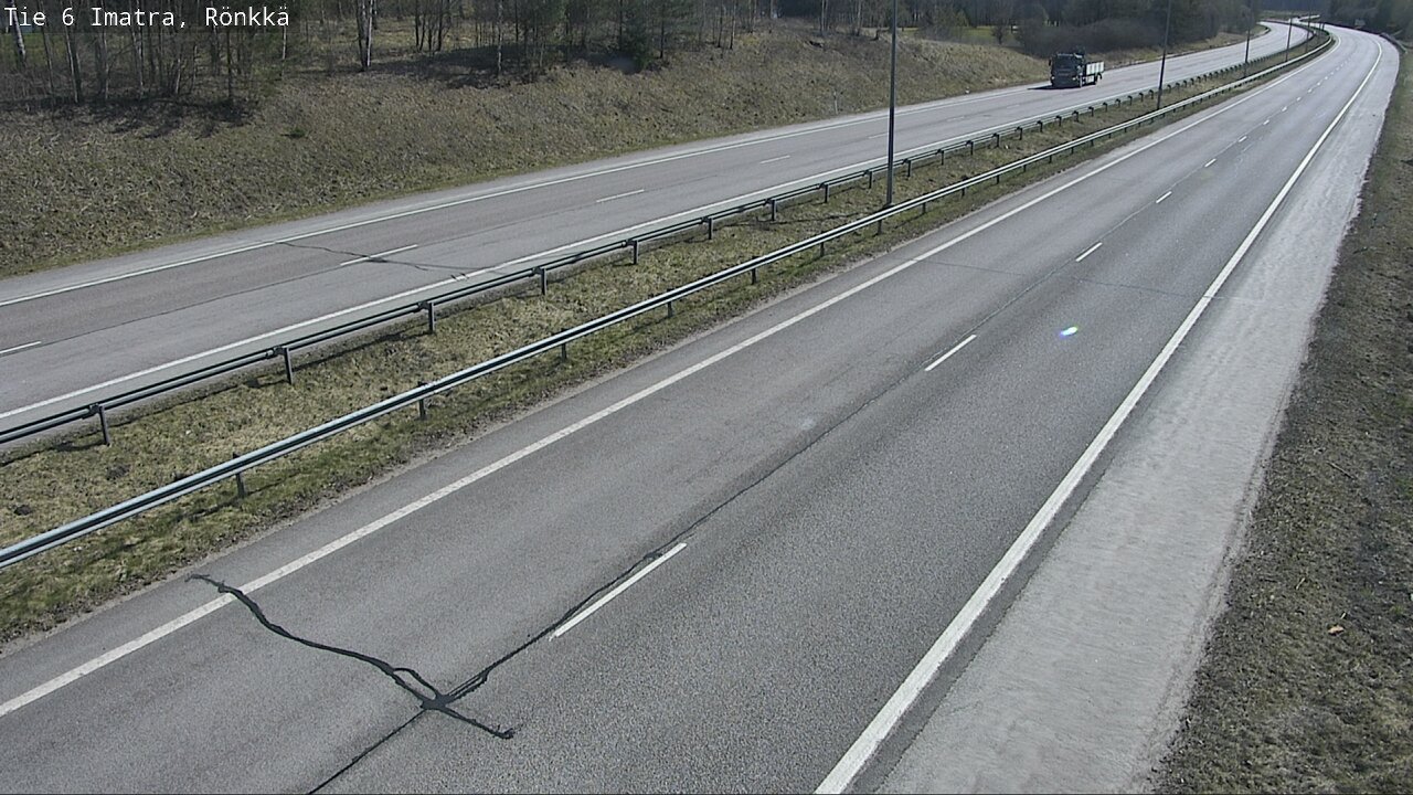 Weather Camera Image Väg 6 Imatra, Rönkkä, Imatra, Etelä-Karjala