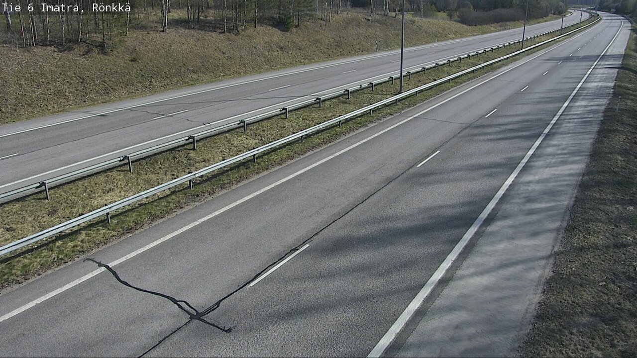 Weather Camera Image Väg 6 Imatra, Rönkkä, Imatra, Etelä-Karjala