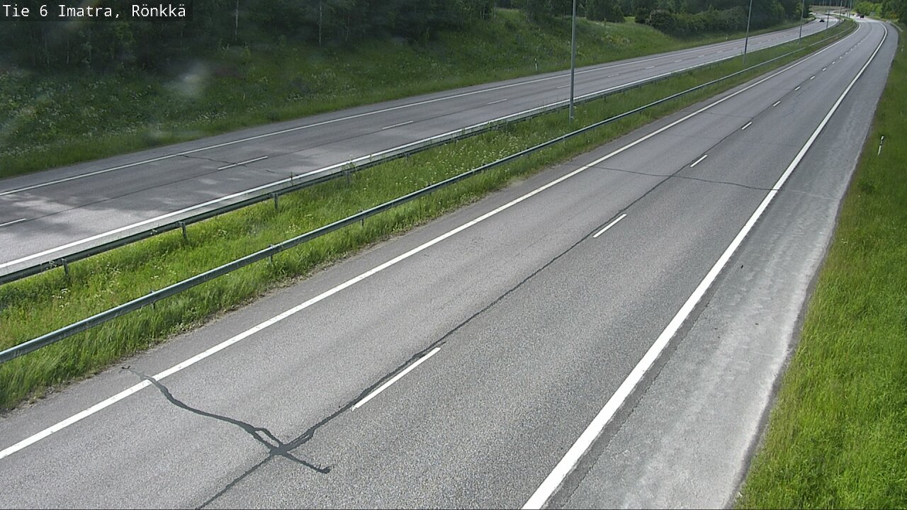 Weather Camera Image Väg 6 Imatra, Rönkkä, Imatra, Etelä-Karjala