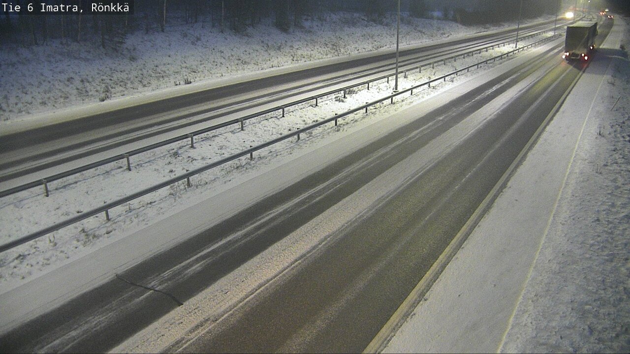 Weather Camera Image Road 6 Imatra, Rönkkä, Imatra, Etelä-Karjala