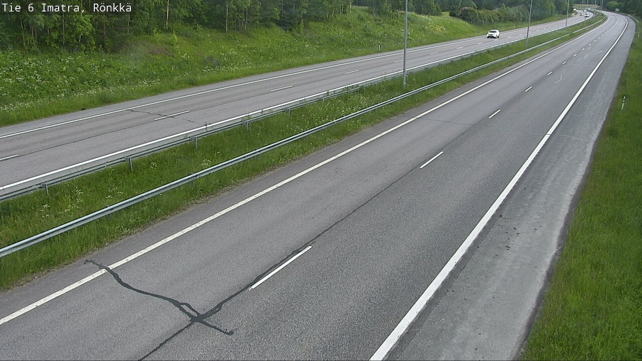Weather Camera Image Väg 6 Imatra, Rönkkä, Imatra, Etelä-Karjala