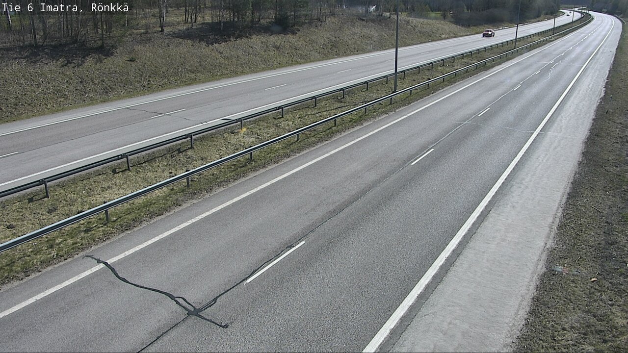 Weather Camera Image Väg 6 Imatra, Rönkkä, Imatra, Etelä-Karjala