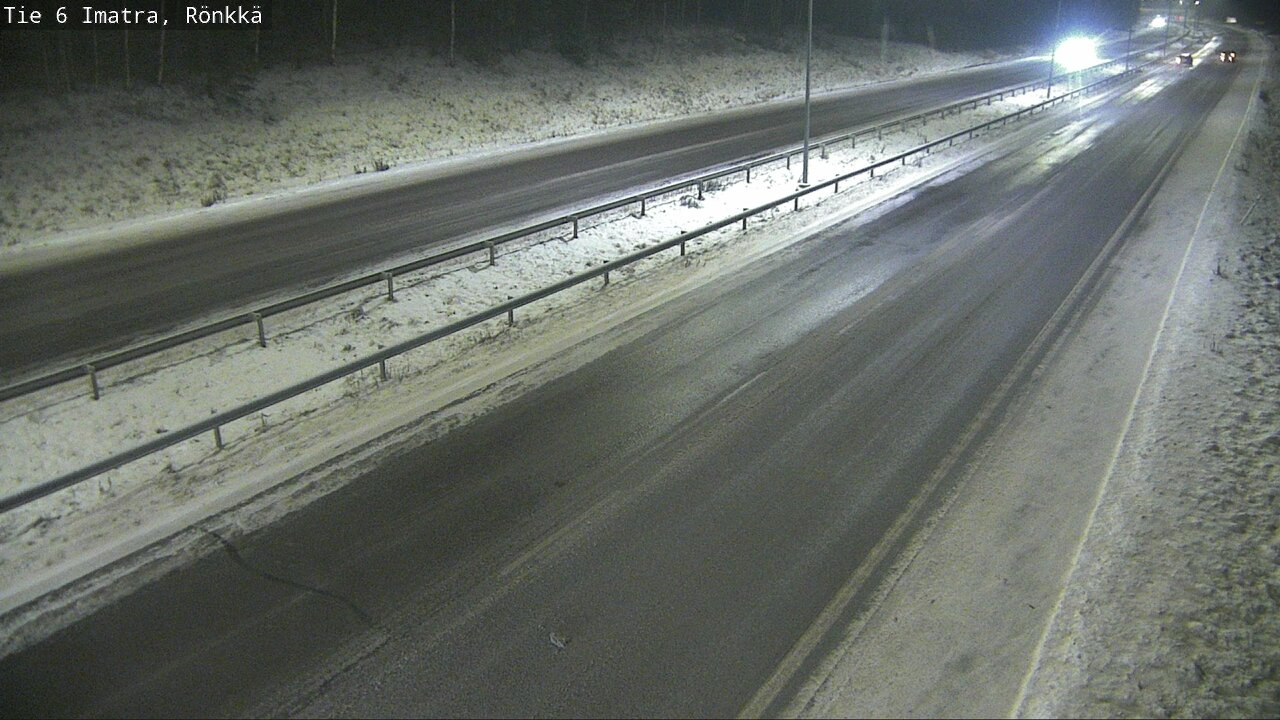 Weather Camera Image Road 6 Imatra, Rönkkä, Imatra, Etelä-Karjala
