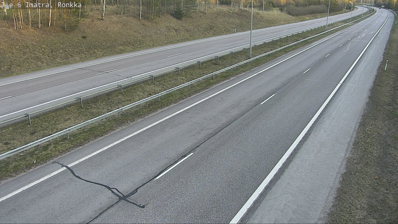 Weather Camera Image Väg 6 Imatra, Rönkkä, Imatra, Etelä-Karjala