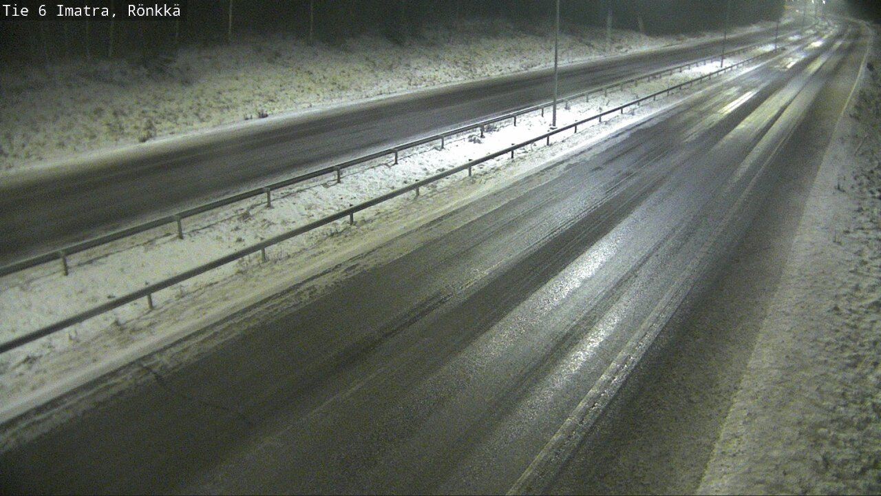 Weather Camera Image Road 6 Imatra, Rönkkä, Imatra, Etelä-Karjala