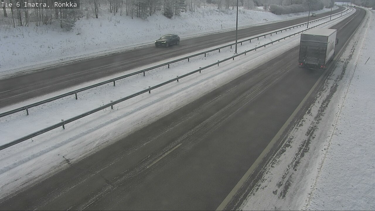 Weather Camera Image Road 6 Imatra, Rönkkä, Imatra, Etelä-Karjala