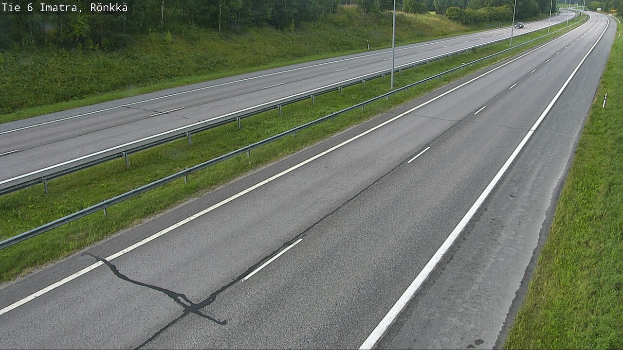 Weather Camera Image Väg 6 Imatra, Rönkkä, Imatra, Etelä-Karjala