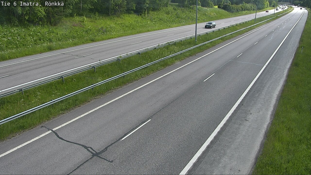 Weather Camera Image Väg 6 Imatra, Rönkkä, Imatra, Etelä-Karjala
