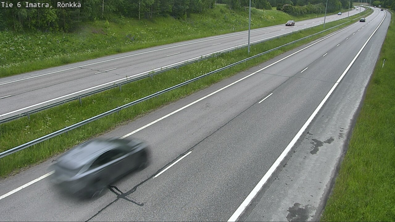 Weather Camera Image Väg 6 Imatra, Rönkkä, Imatra, Etelä-Karjala