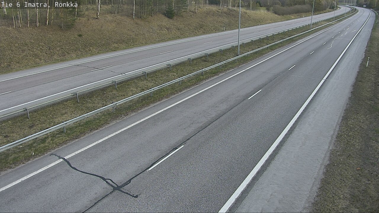 Weather Camera Image Väg 6 Imatra, Rönkkä, Imatra, Etelä-Karjala