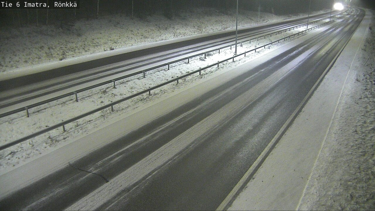 Weather Camera Image Road 6 Imatra, Rönkkä, Imatra, Etelä-Karjala