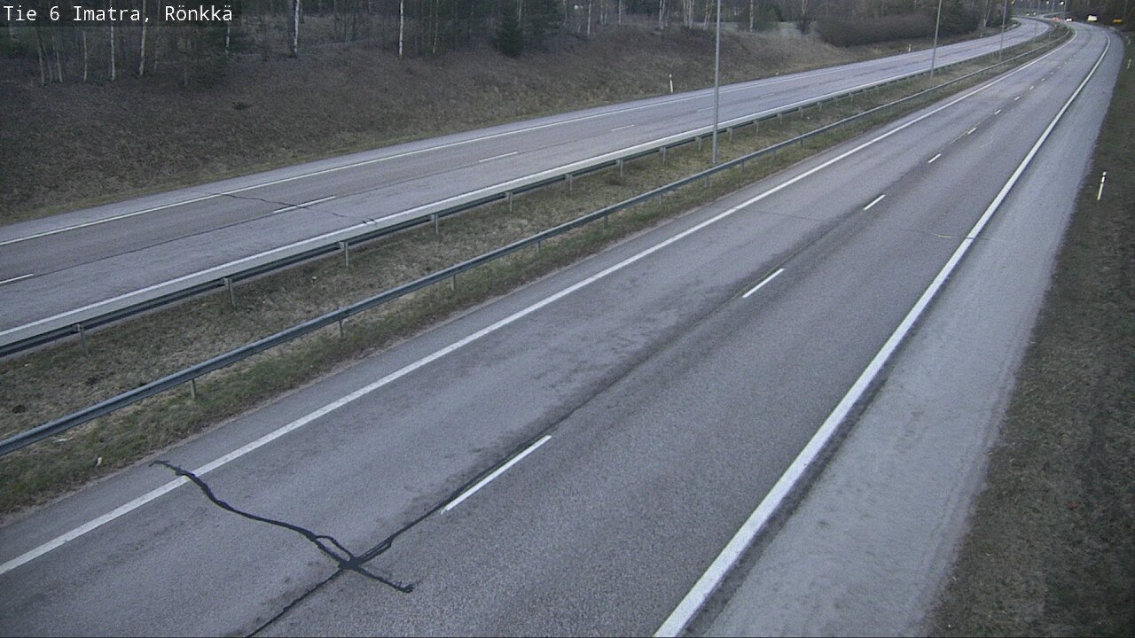 Weather Camera Image Väg 6 Imatra, Rönkkä, Imatra, Etelä-Karjala