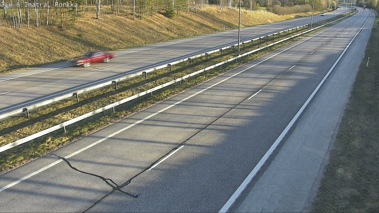 Weather Camera Image Väg 6 Imatra, Rönkkä, Imatra, Etelä-Karjala