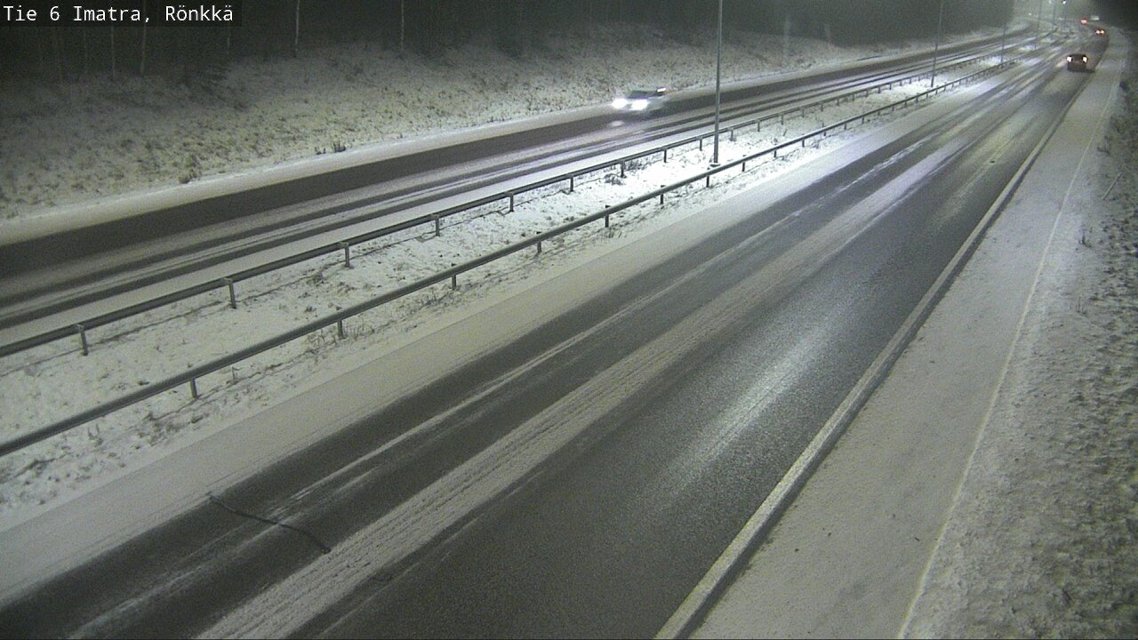 Weather Camera Image Road 6 Imatra, Rönkkä, Imatra, Etelä-Karjala