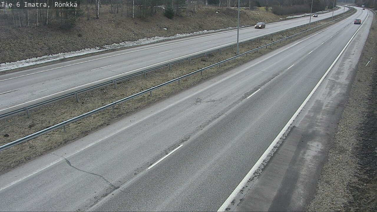 Weather Camera Image Road 6 Imatra, Rönkkä, Imatra, Etelä-Karjala