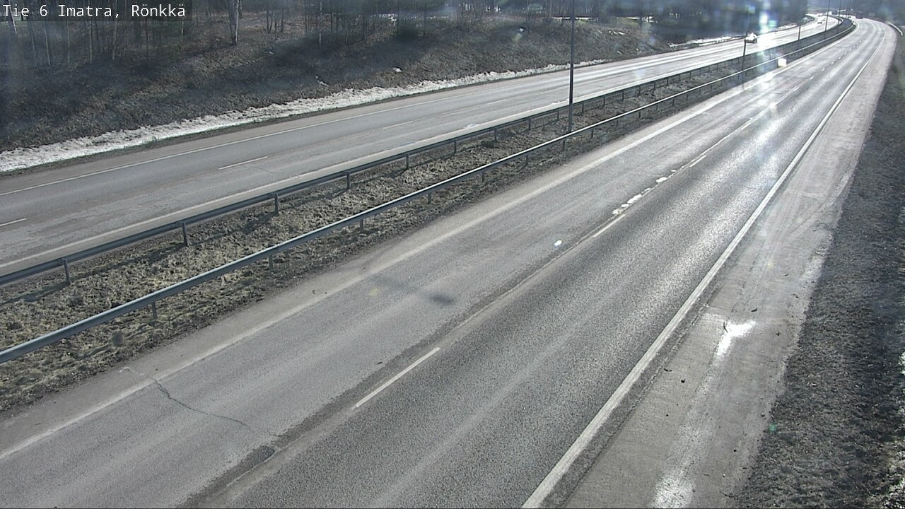 Weather Camera Image Road 6 Imatra, Rönkkä, Imatra, Etelä-Karjala