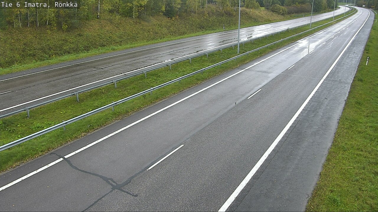 Weather Camera Image Road 6 Imatra, Rönkkä, Imatra, Etelä-Karjala