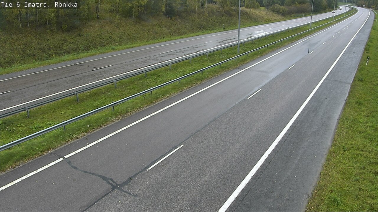 Weather Camera Image Road 6 Imatra, Rönkkä, Imatra, Etelä-Karjala
