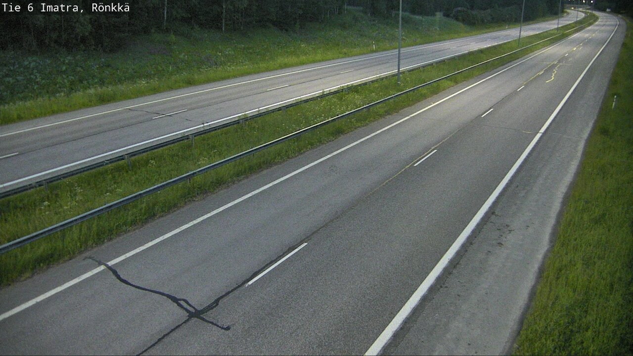 Weather Camera Image Väg 6 Imatra, Rönkkä, Imatra, Etelä-Karjala