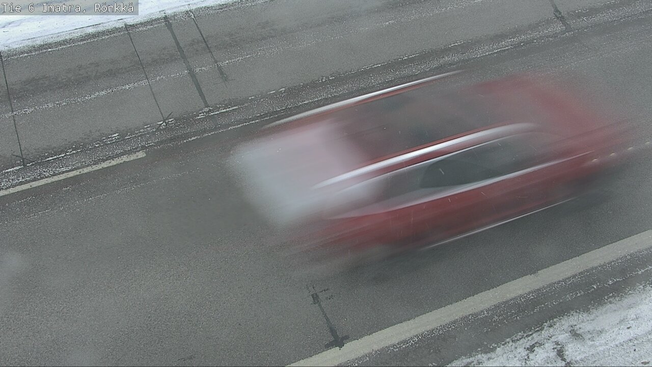 Weather Camera Image Väg 6 Imatra, Rönkkä, Imatra, Etelä-Karjala
