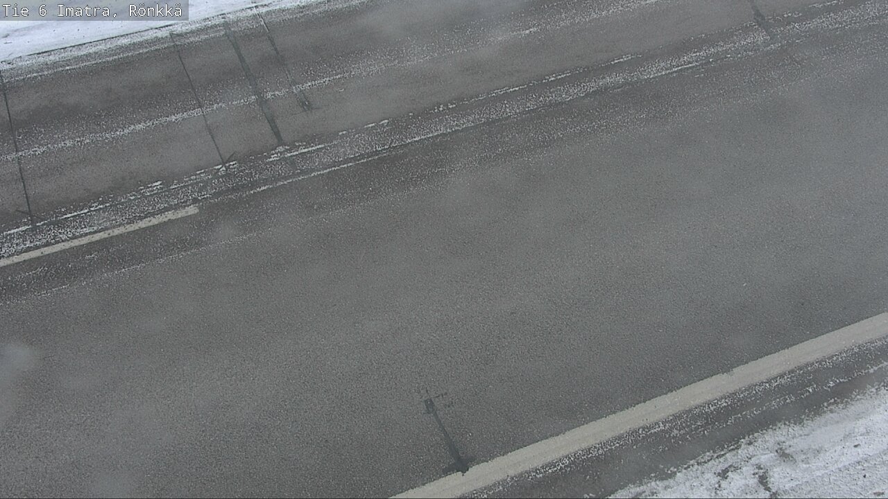 Weather Camera Image Road 6 Imatra, Rönkkä, Imatra, Etelä-Karjala
