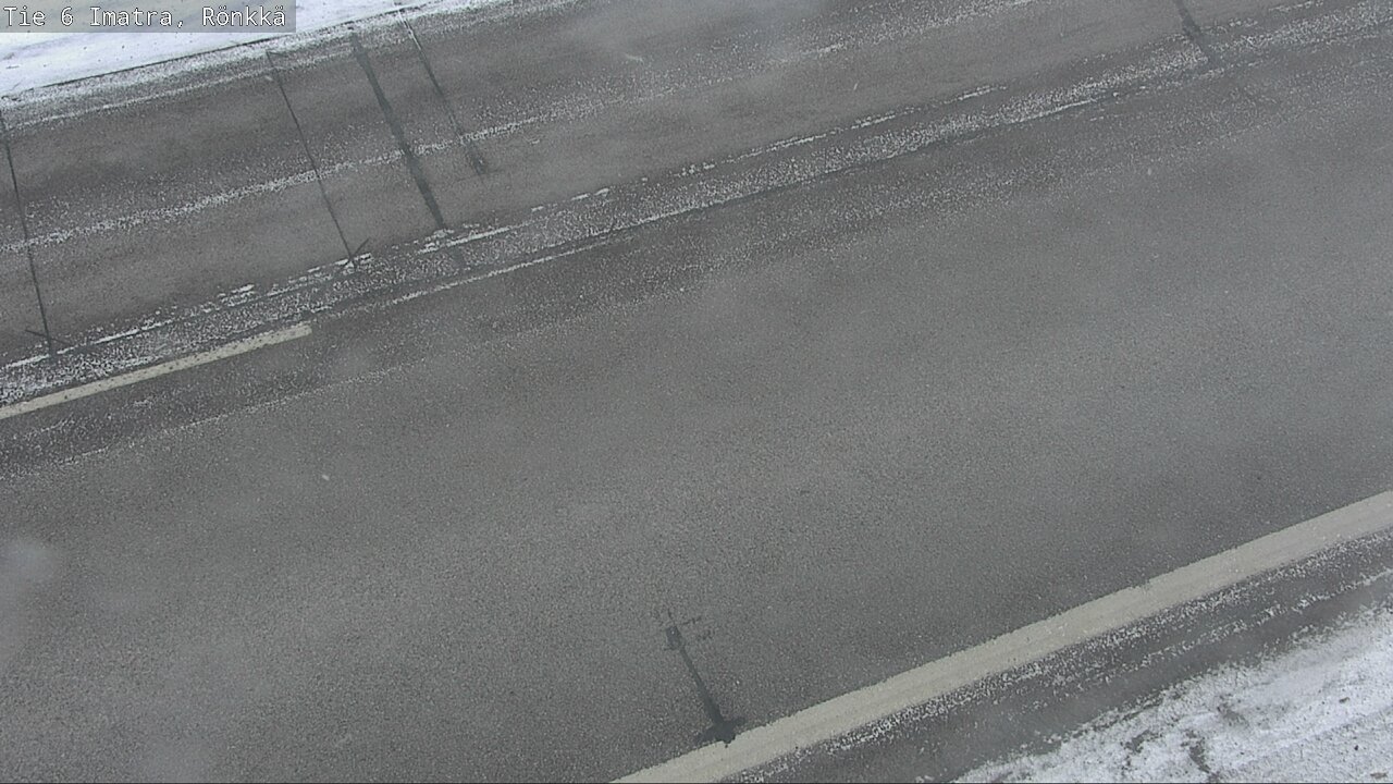 Weather Camera Image Väg 6 Imatra, Rönkkä, Imatra, Etelä-Karjala