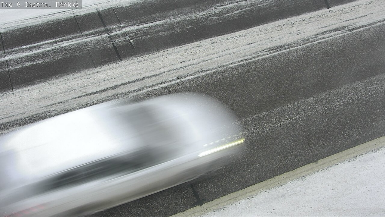 Weather Camera Image Väg 6 Imatra, Rönkkä, Imatra, Etelä-Karjala