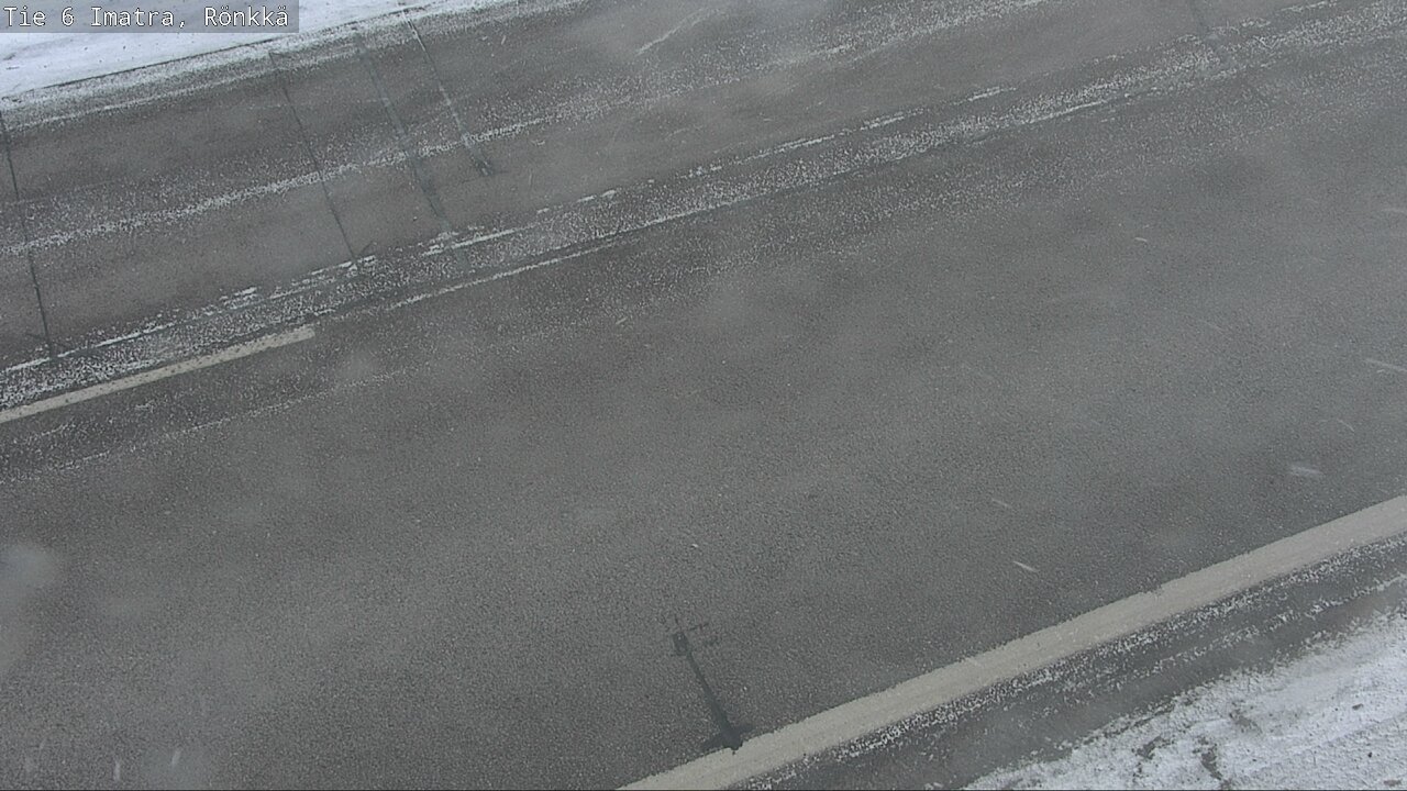 Weather Camera Image Road 6 Imatra, Rönkkä, Imatra, Etelä-Karjala