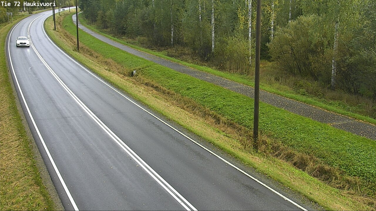 Weather Camera Image Road 72 Haukivuori, Mikkeli, Etelä-Savo