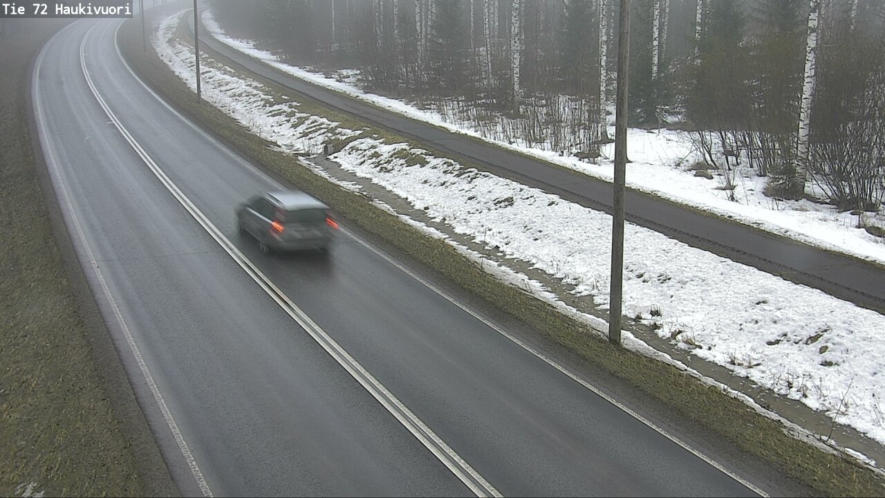Weather Camera Image Väg 72 Haukivuori, Mikkeli, Etelä-Savo