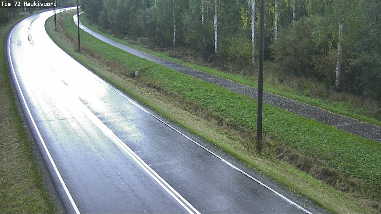 Weather Camera Image Road 72 Haukivuori, Mikkeli, Etelä-Savo