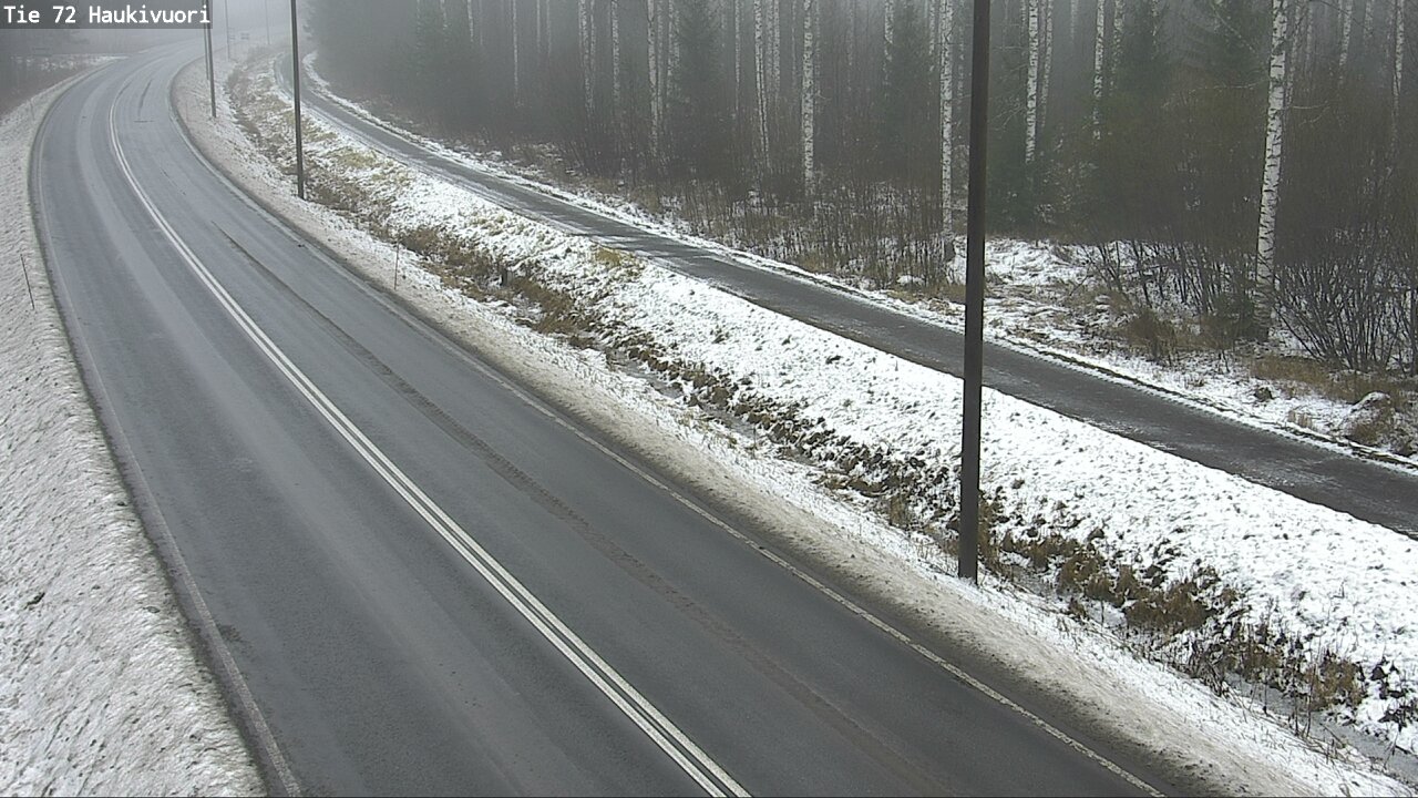 Weather Camera Image Väg 72 Haukivuori, Mikkeli, Etelä-Savo
