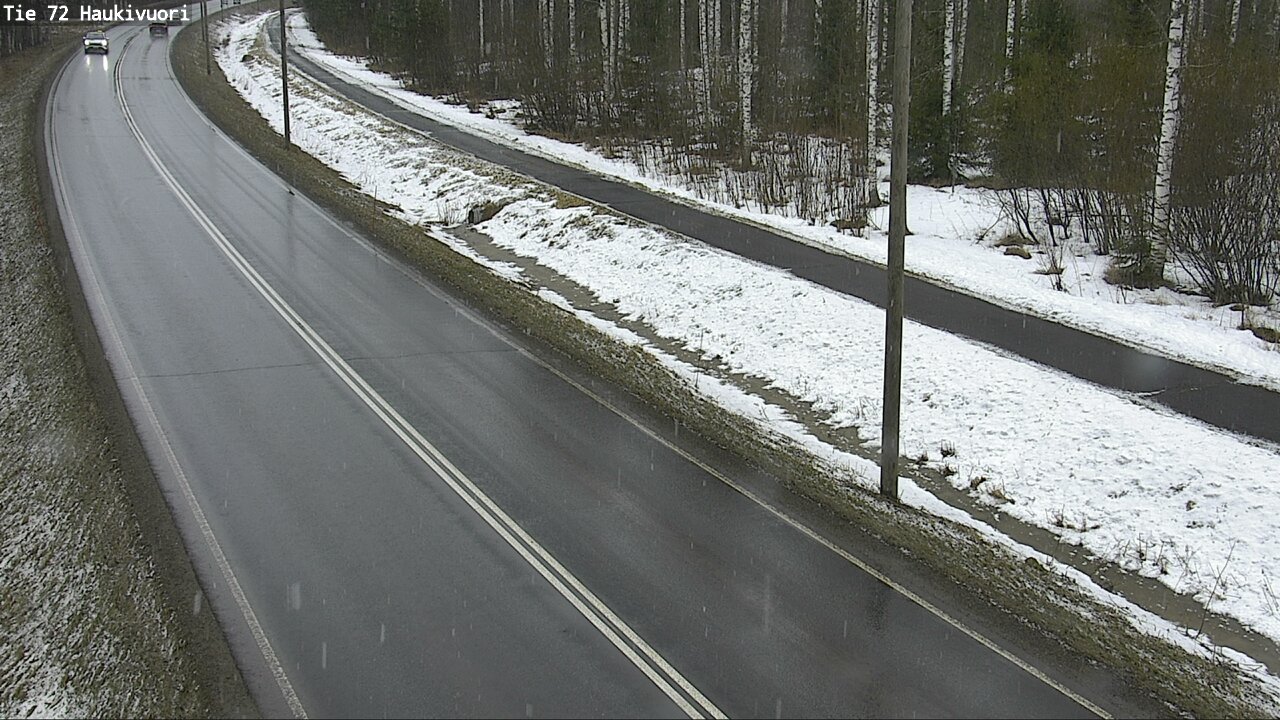 Weather Camera Image Road 72 Haukivuori, Mikkeli, Etelä-Savo