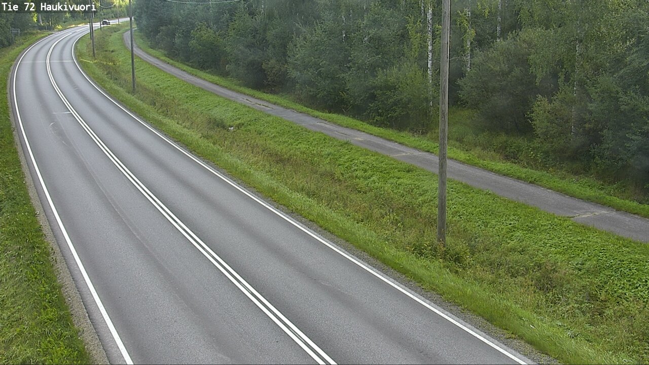 Weather Camera Image Road 72 Haukivuori, Mikkeli, Etelä-Savo