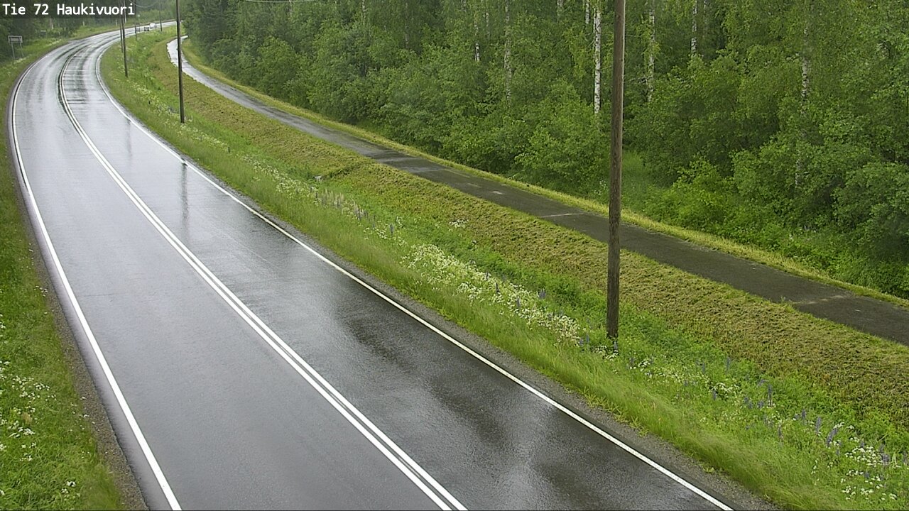 Weather Camera Image Väg 72 Haukivuori, Mikkeli, Etelä-Savo