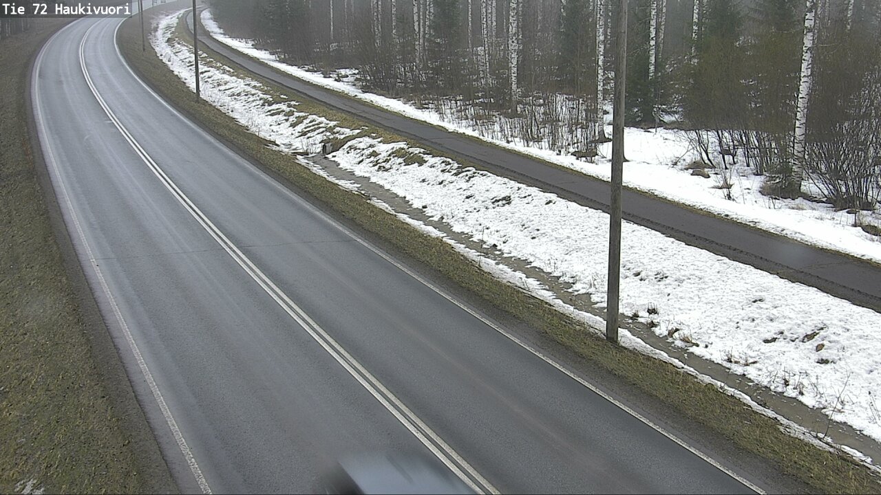 Weather Camera Image Väg 72 Haukivuori, Mikkeli, Etelä-Savo