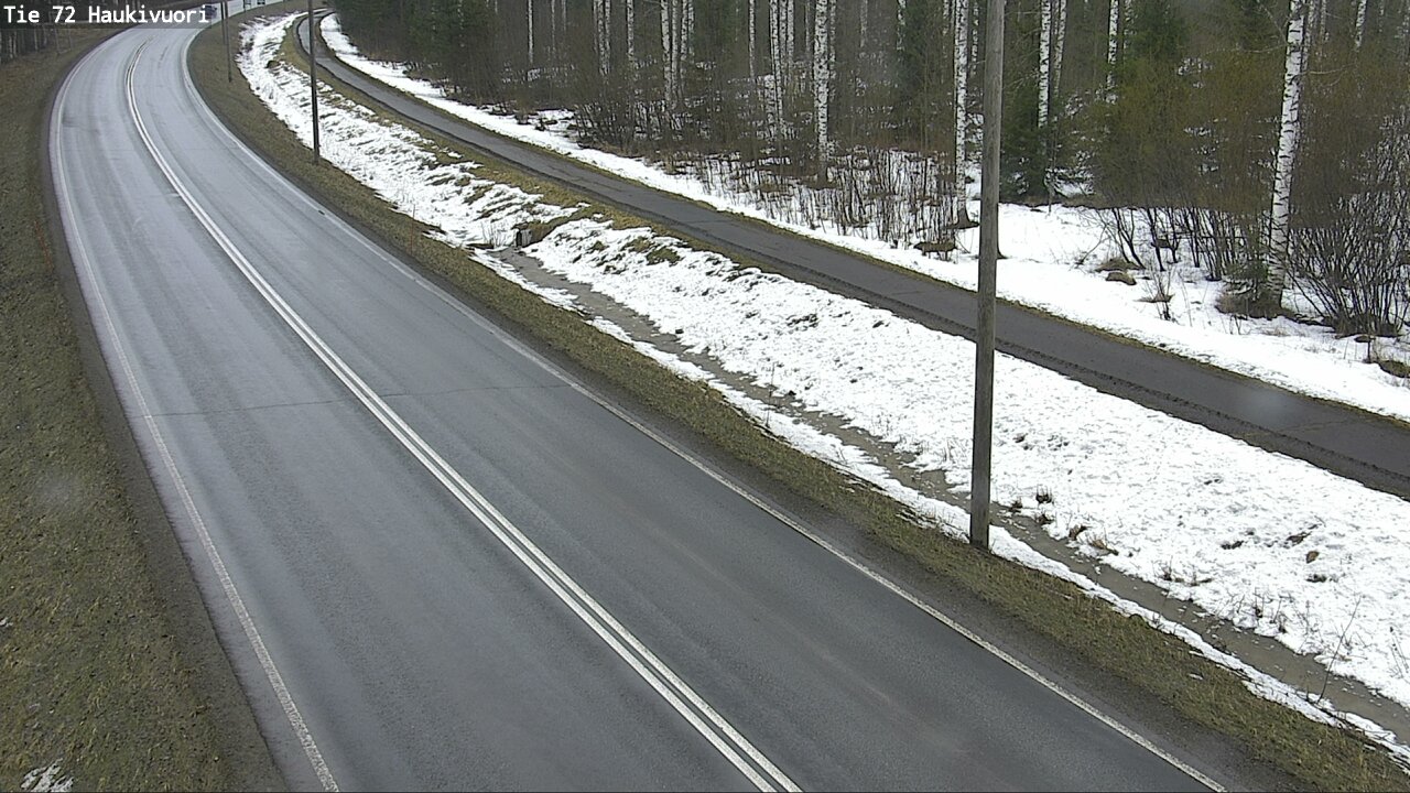 Weather Camera Image Road 72 Haukivuori, Mikkeli, Etelä-Savo