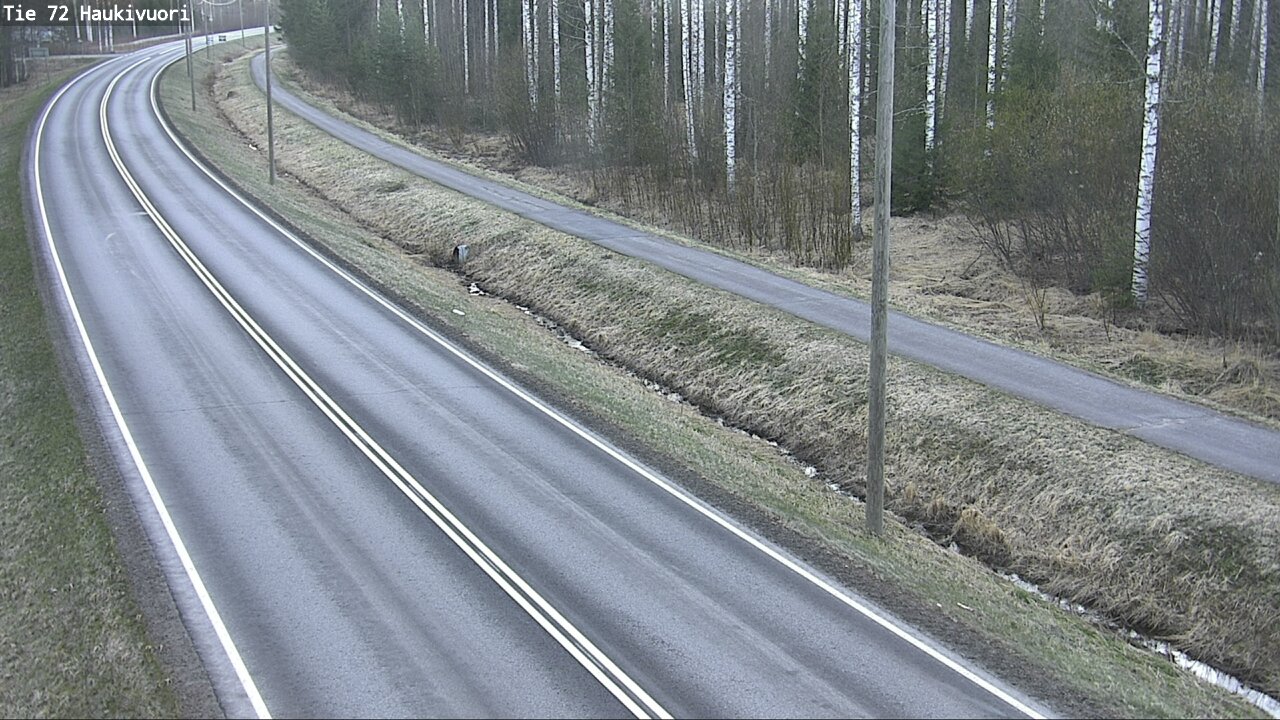 Weather Camera Image Väg 72 Haukivuori, Mikkeli, Etelä-Savo