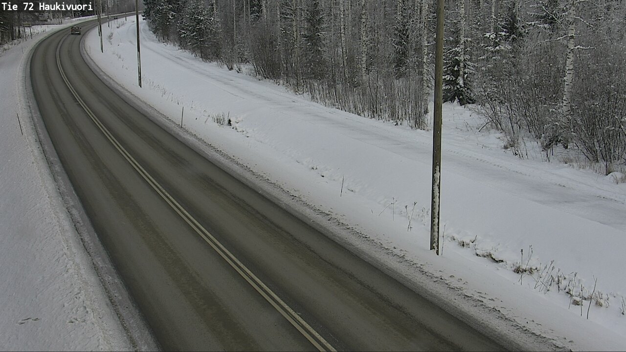 Weather Camera Image Väg 72 Haukivuori, Mikkeli, Etelä-Savo