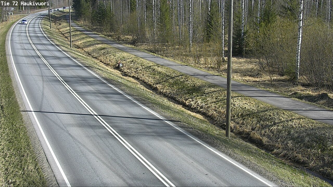 Weather Camera Image Väg 72 Haukivuori, Mikkeli, Etelä-Savo