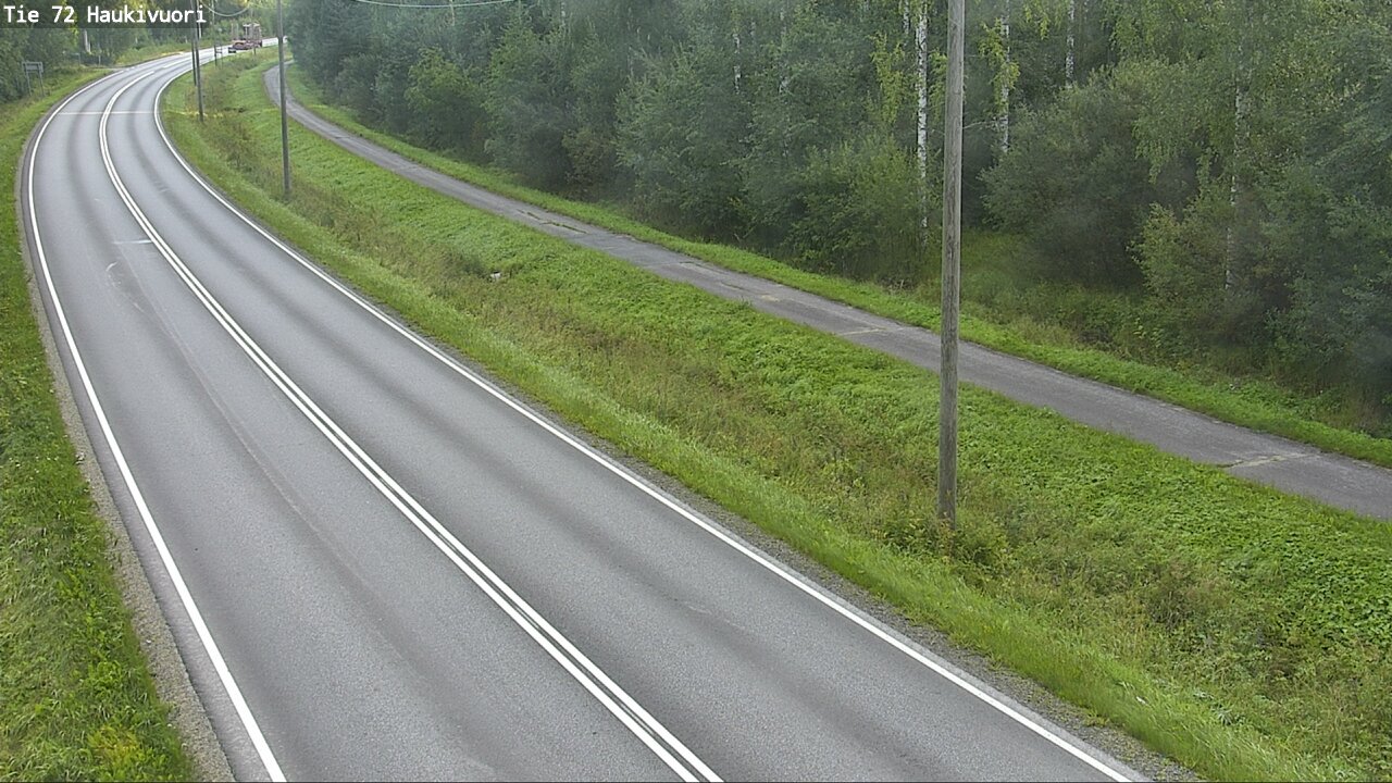 Weather Camera Image Road 72 Haukivuori, Mikkeli, Etelä-Savo